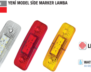 YENİ MODEL SİDE MARKER LAMBA 2